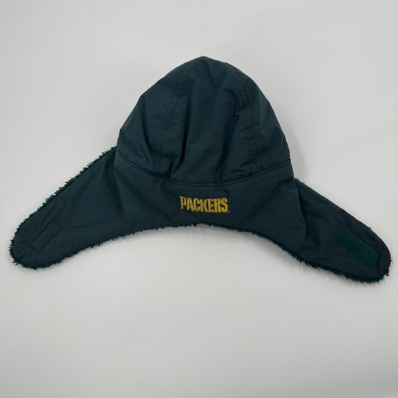 ear flaps trapper hat green